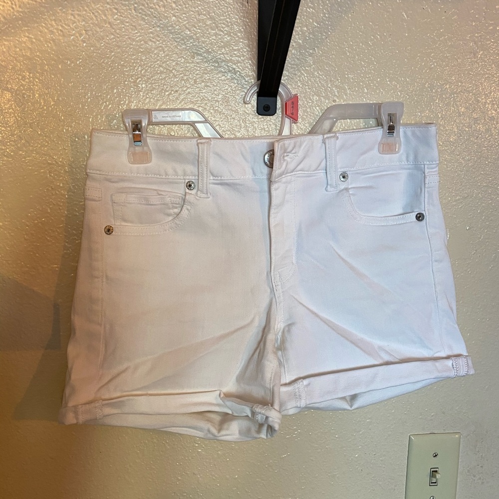 White shorts